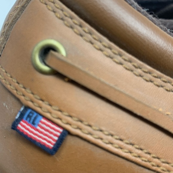 Polo Ralph Lauren Jeans Co Sport Ranger Low Top Buckle Boat Shoe Boots 12 - Picture 3 of 13